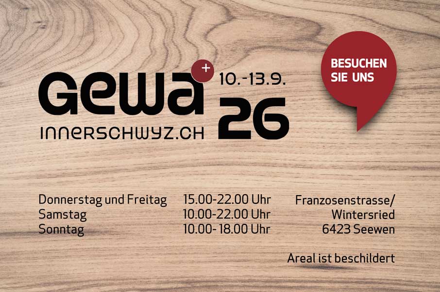 GEWA Innerschwyz 26, Gewerbeausstellung
